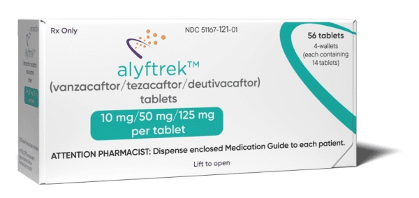 Alyftrek (vanzacaftor/tezacaftor/deutivacaftor)