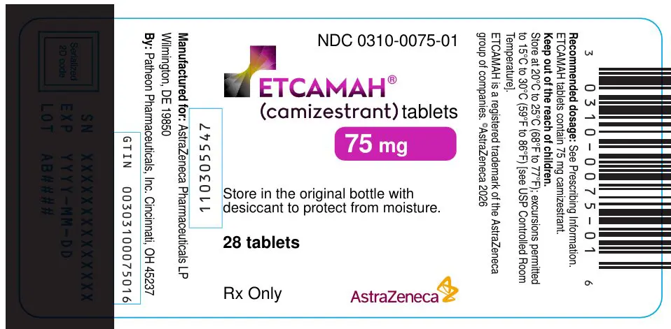 Etcamah (camizestrant)