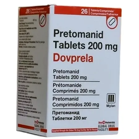 Претоманид (Pretomanid) - 200 MG