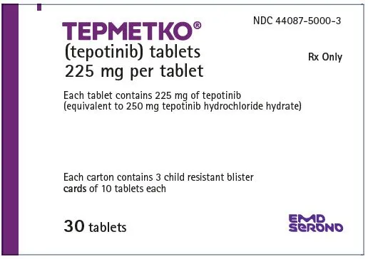 Тепметко (Tepmetko) 225 mg